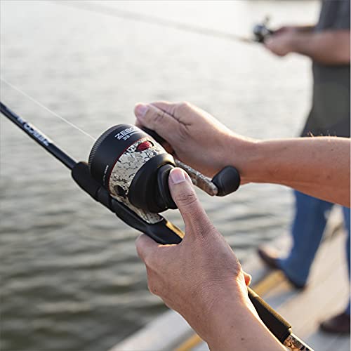 2-Piece Fiberglass Fishing Rod and Spincast Reel Combo J146793