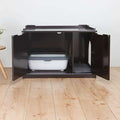 Wooden Pet House XL and Litter Box D8073