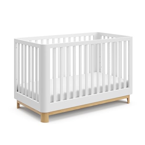 White 3-in-1 Convertible Crib R60575