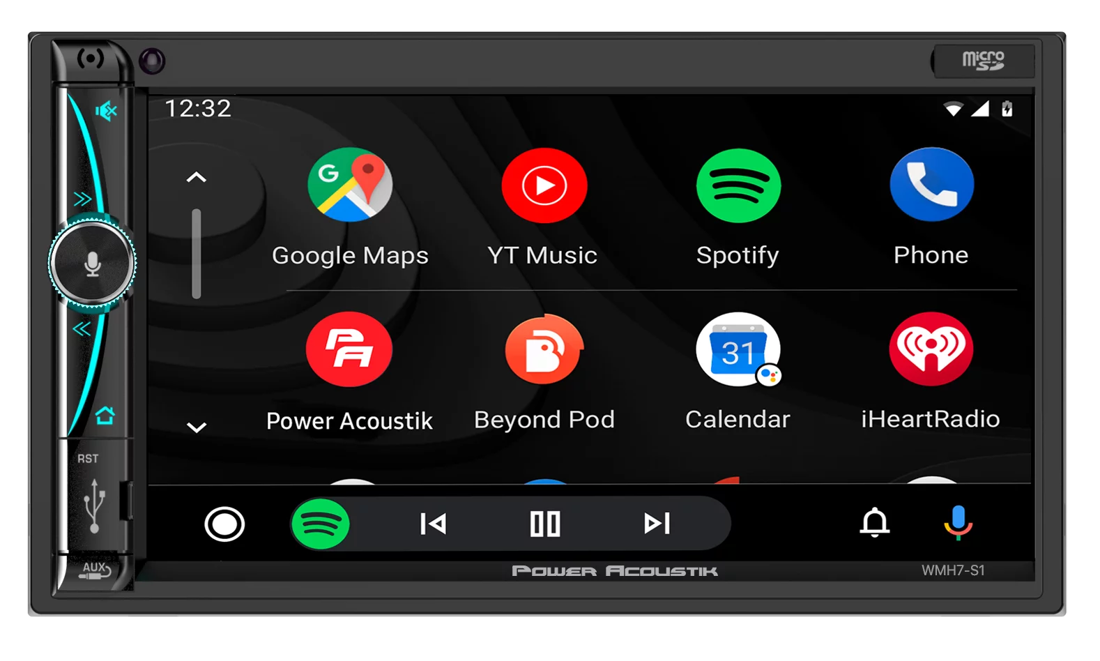 7" Mechless HD LCD Car Stereo Bundle with Bluetooth and 6.5" Speakers N449251