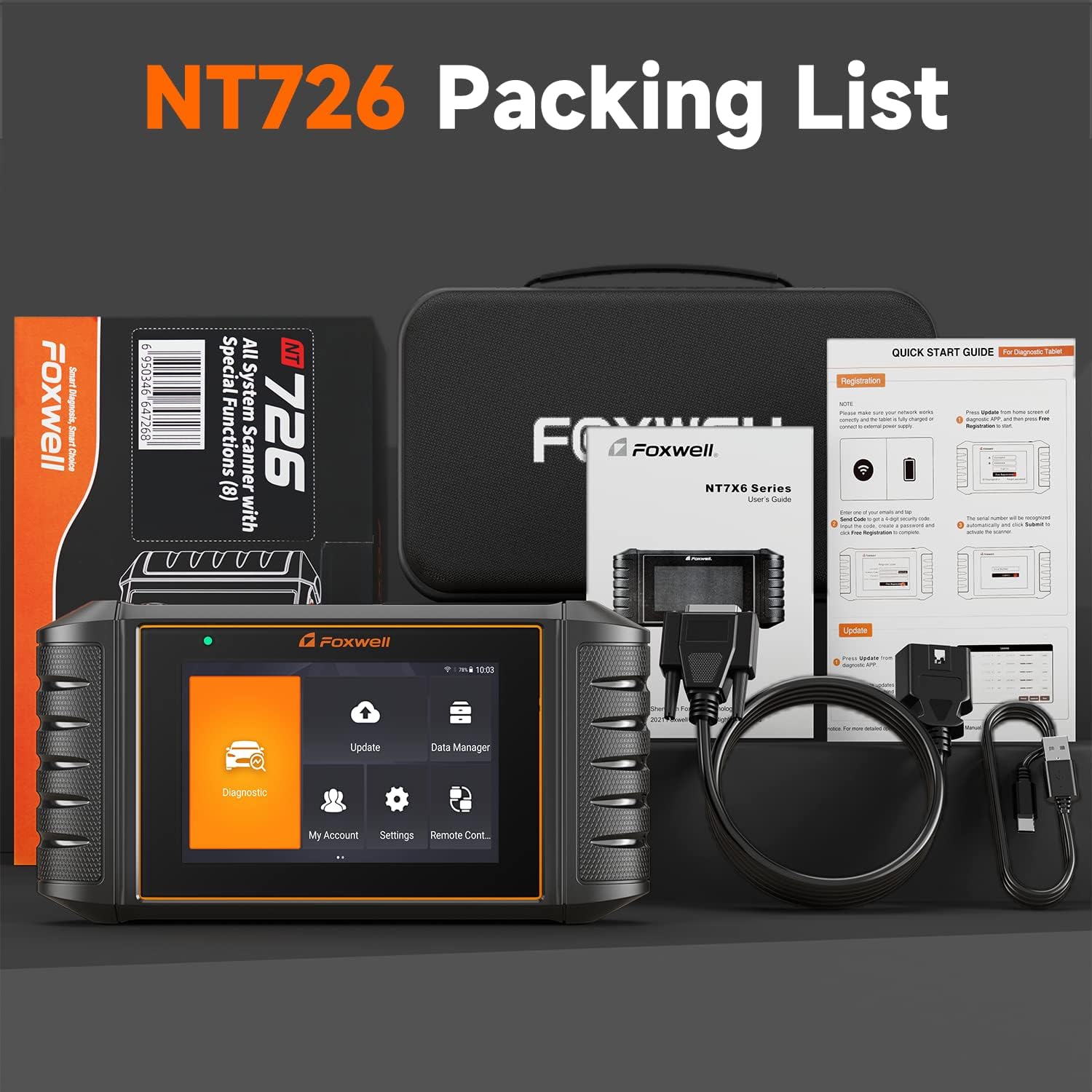 Automotive Scan Tool with 12+ Service Resets Q58628