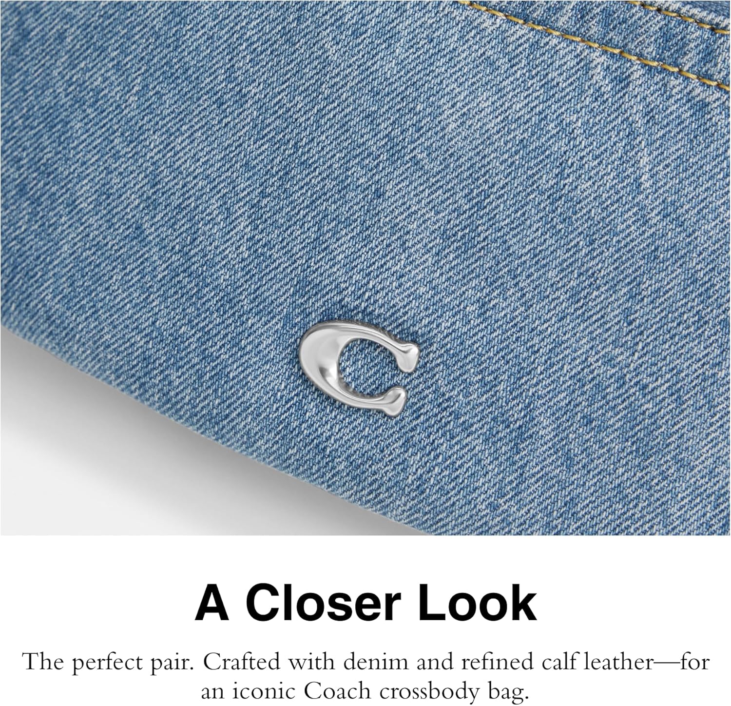 Indigo Denim Belt Bag F4145