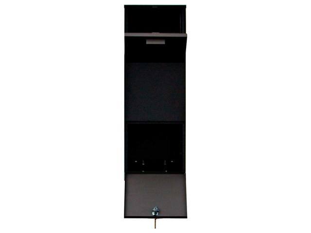 Black Mailbox with Post A62430