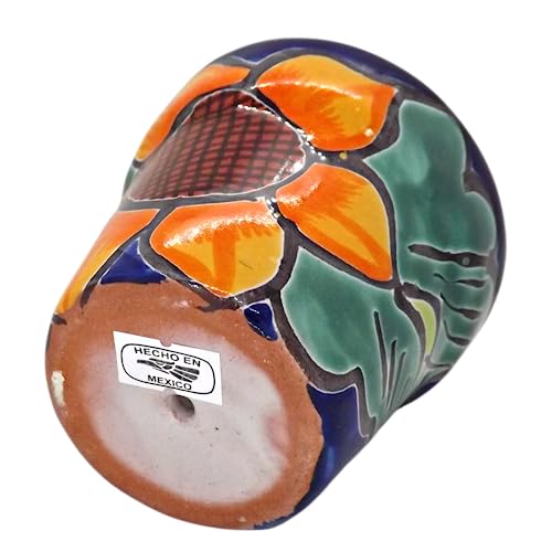 Set of 3 Hand-Painted Talavera Planters P3041