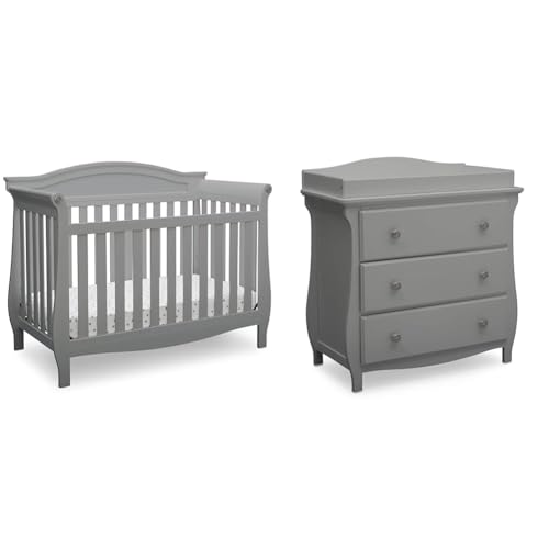 Bianca White 4-in-1 Convertible Baby Crib R37141