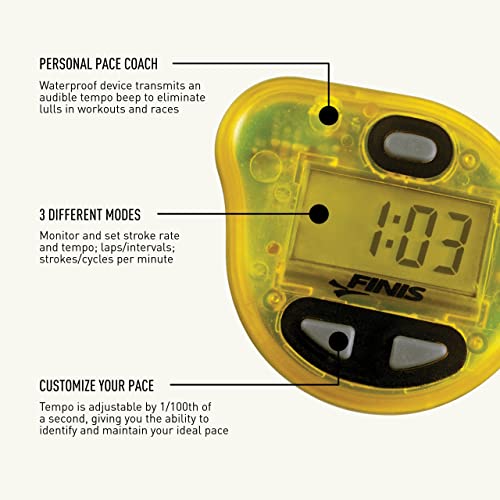 Yellow/Blk Audible Metronome Pacing Device W54892