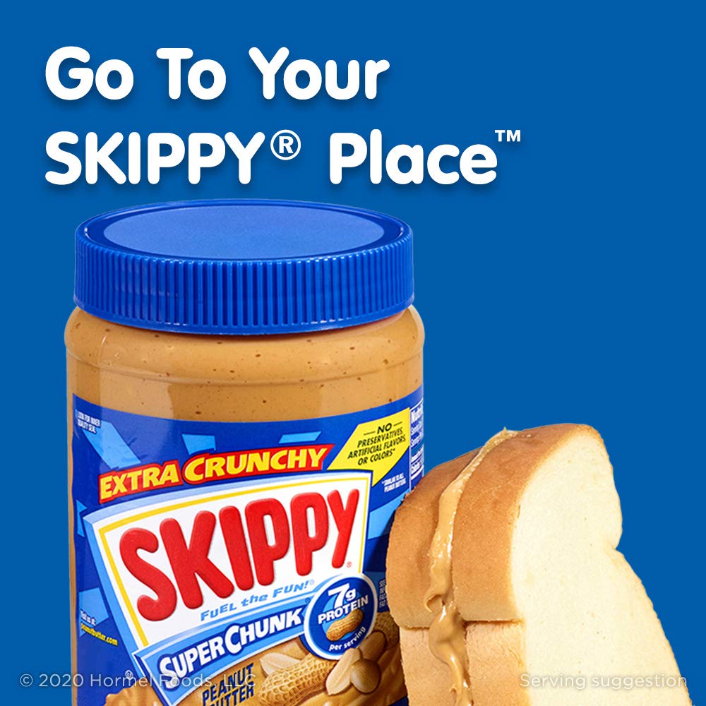 Super Chunky Peanut Butter, 40 Ounce Twin Pack N78372