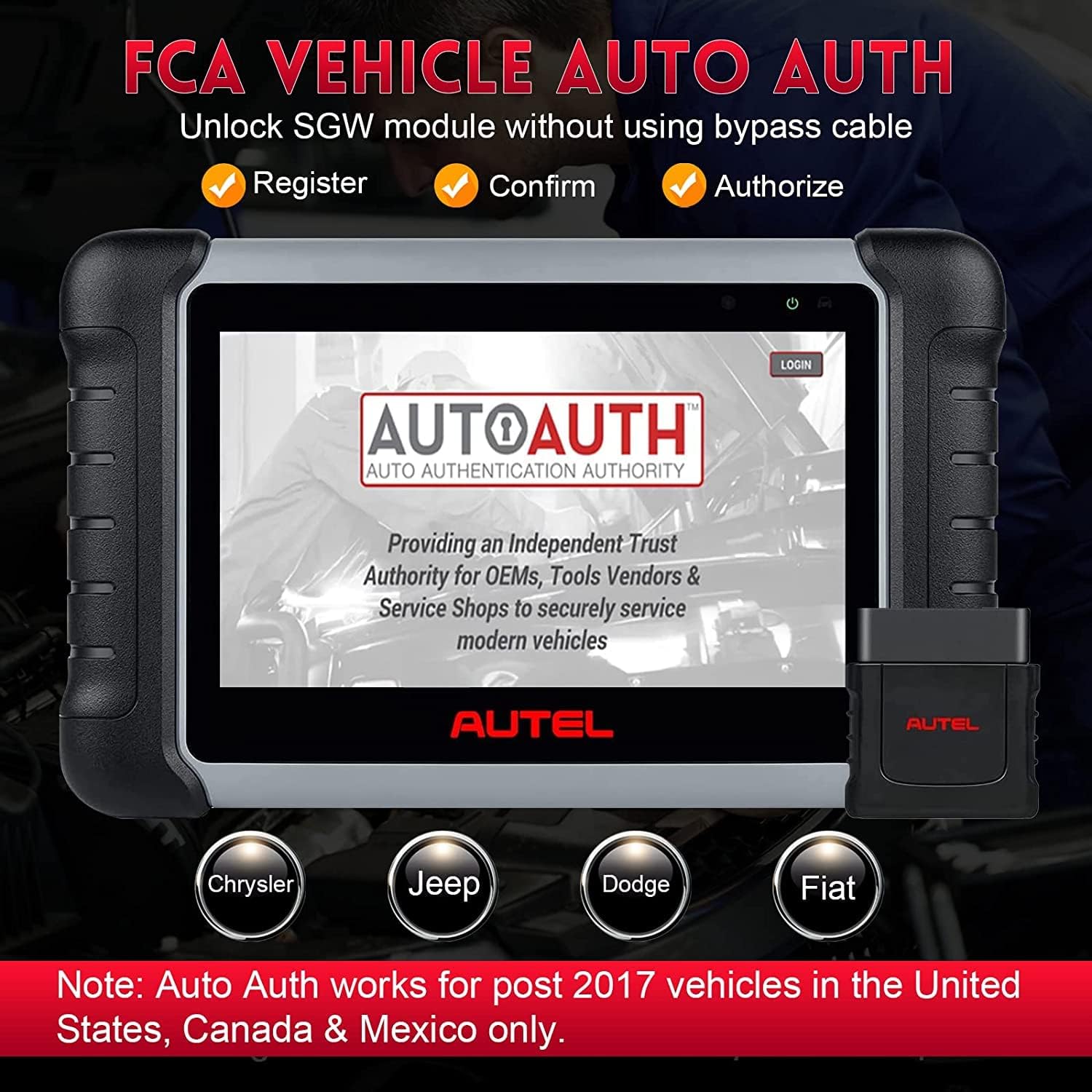 2023 New Bidirectional Scanner with Non-OBDII Adapter Kit T735