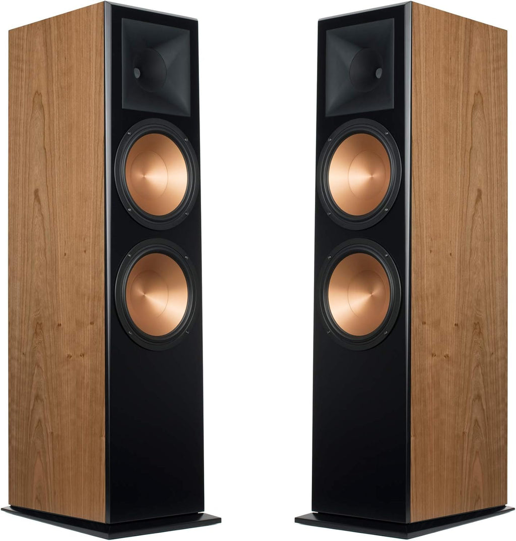 Natural Cherry Floorstanding Speaker Pair D510763