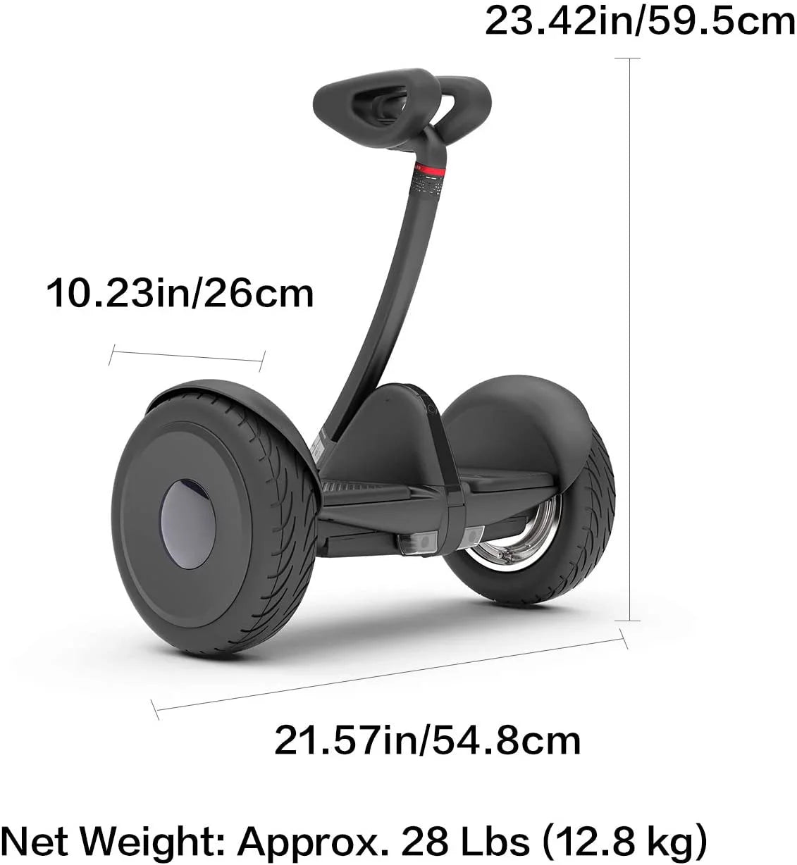 Black Self-Balancing Electric Scooter P863669