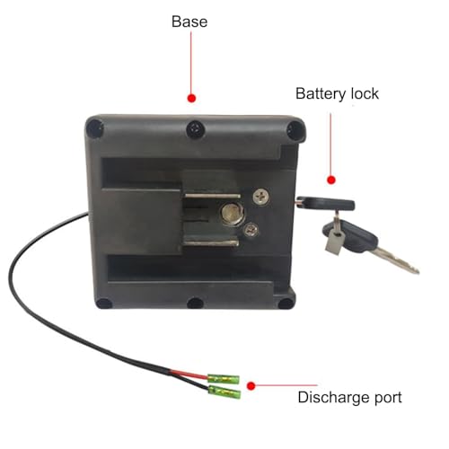 24V 10AH 13AH Seat Post Battery 36V 8AH 10AH Lithium Battery Pack 48V 7.8AH Replacement Battery with Charger I34647