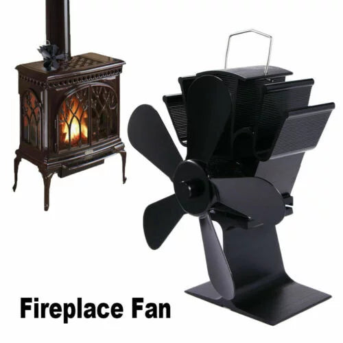 5 Blades Fireplace Fan T901968