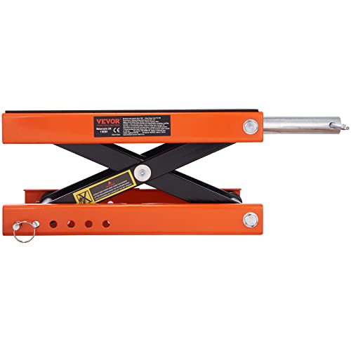 1100 LBS Steel Motorcycle Scissor Lift Jack with Safety Pin Z90337