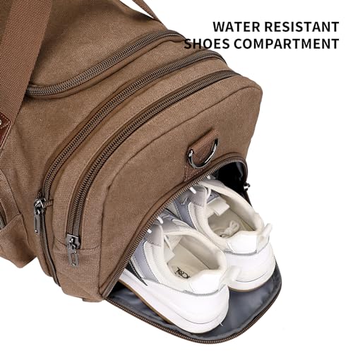Canvas Weekender Travel Bag F178284