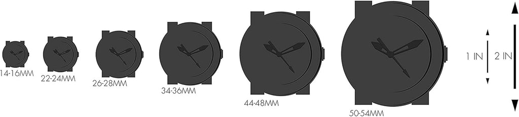 Deco Watch Head Analog Display Swiss Quartz Two Tone Watch X411