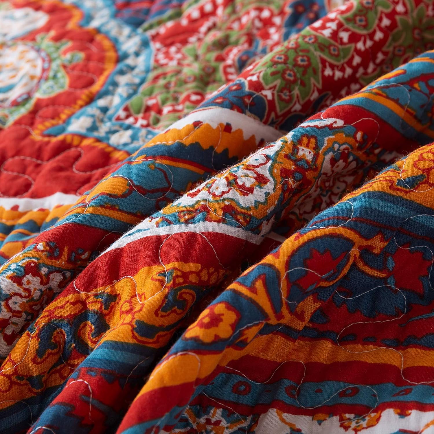 Cotton Bedspread Quilt Set K351643