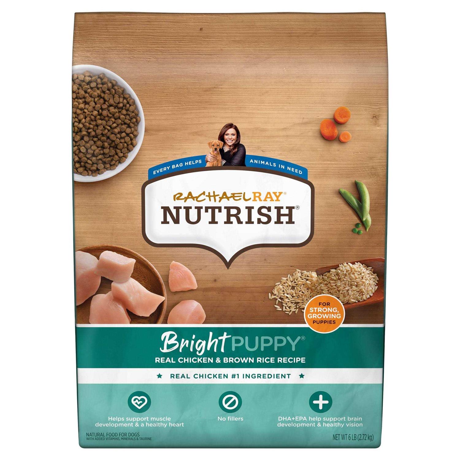 Real Chicken & Brown Rice Puppy Dry Dog Food S2563