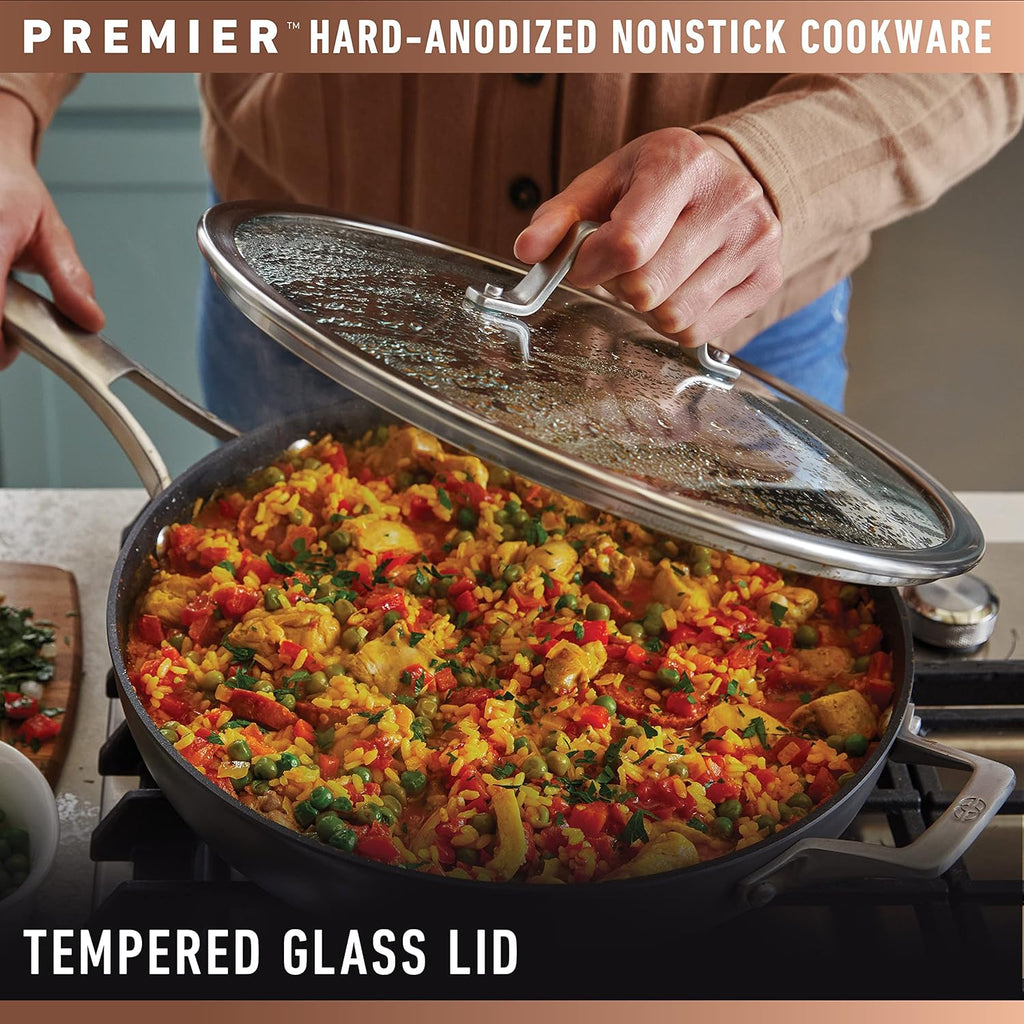 Calphalon Premier Hard-Anodized Nonstick 8.5-Quart Dutch Oven with Lid L899