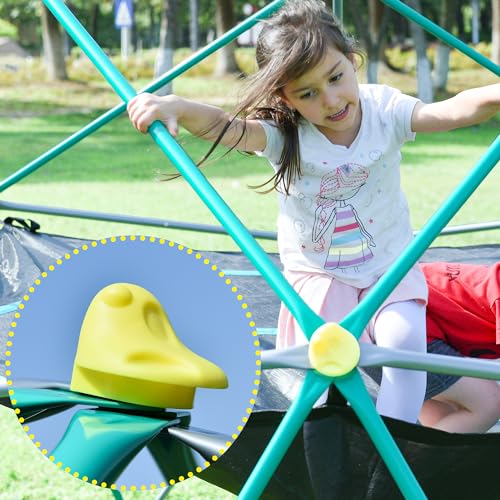 Geometric Dome Climber Play Center, Green, 13ft V158404