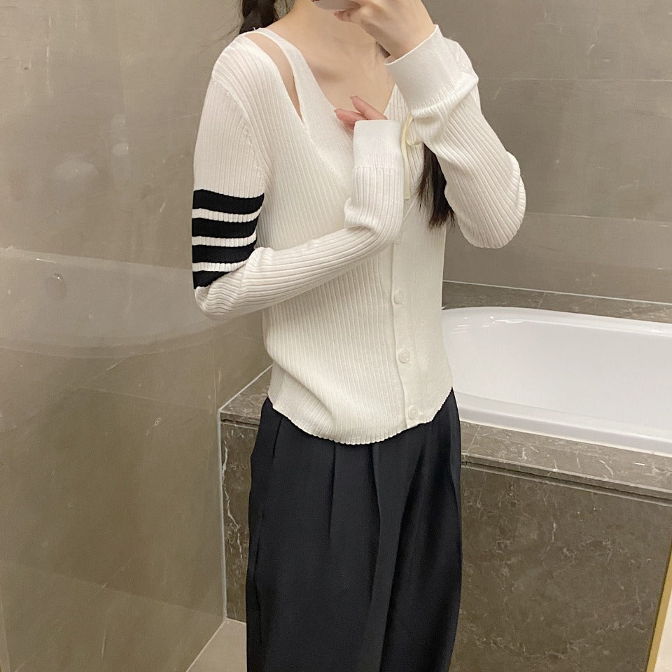 Thom Browne Women's Faux Two-Piece Top