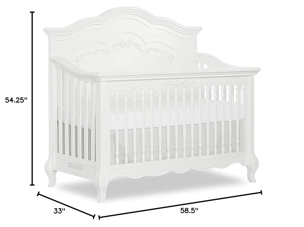 5-in-1 Convertible Crib in Frost X461111