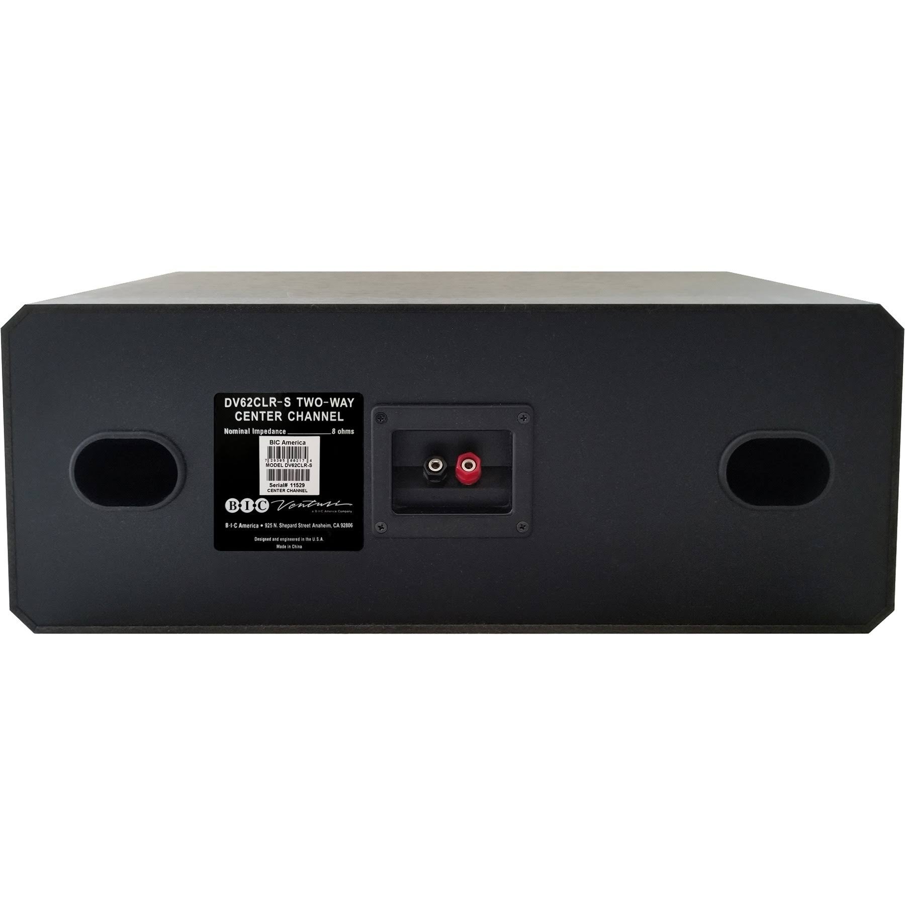 Black 2-way Center Channel Speaker P11228