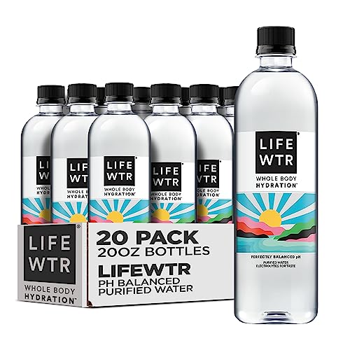 16.9 Fl Oz Purified Water with Electrolytes (Pack of 12) W26364