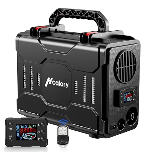 12V Portable Diesel Air Heater 5KW with Bluetooth APP Control and LCD Monitor Y8136
