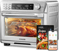 Silver 30L Air Fryer Toaster Oven Combo Convection Rotisserie Dehydrator K109205