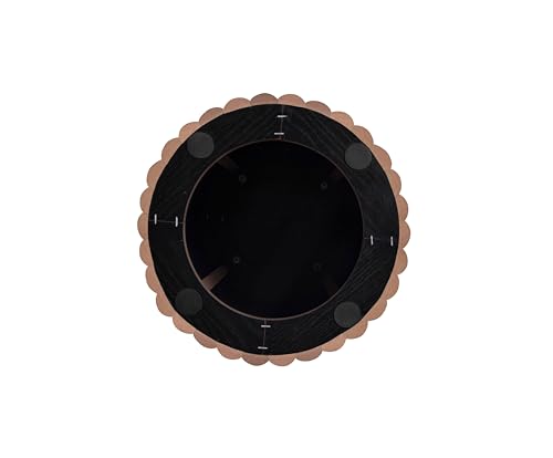 Black Wooden Nesting Coffee Table Set of 2 L130815