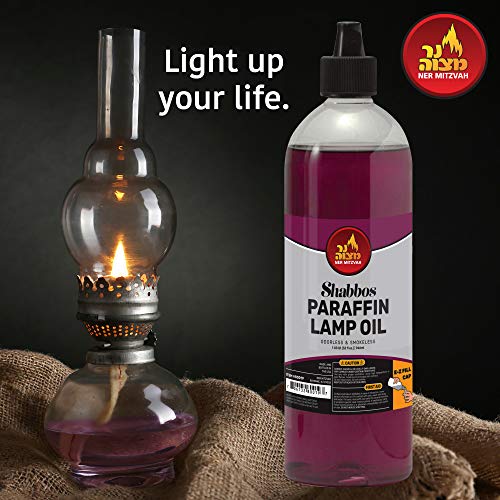 Red Smokeless Odorless Clean Burning Paraffin Lamp Oil 32oz O29174