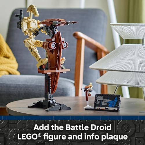Battle Droid with STAP Building Toy, Ages 12+ L62463