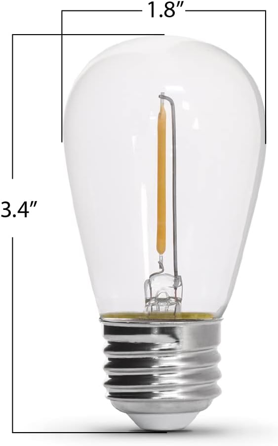 4 Bulbs Non-Dm LED Bulb R430