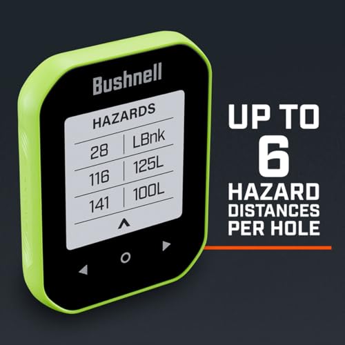 Green Handheld Golf GPS with Slope Compensation M13997