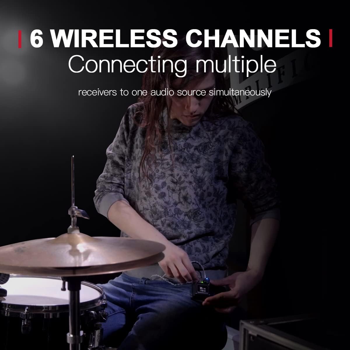 Wireless In-Ear Monitoring System and Case Bundle Z1772
