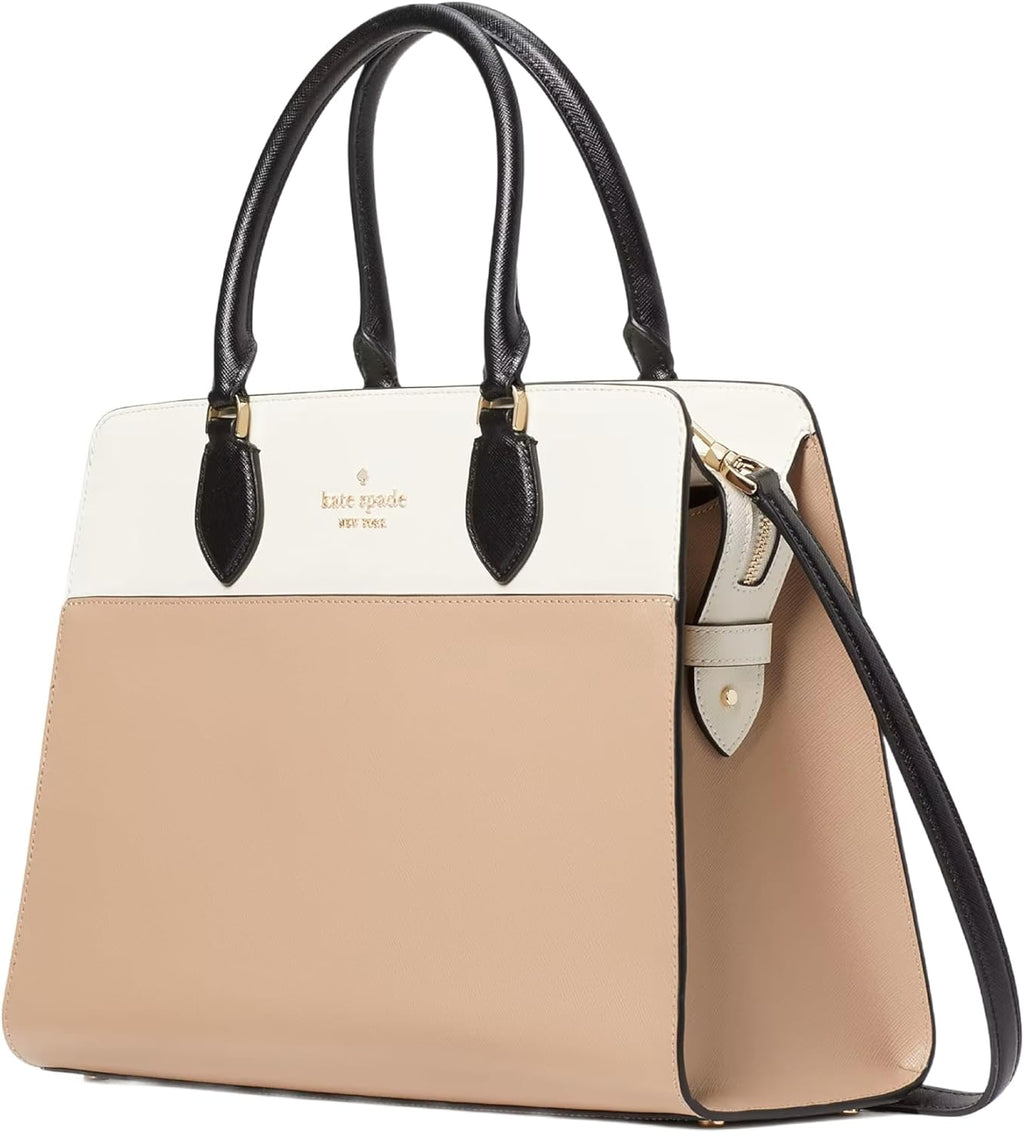 Large Satchel Handbag (Toasted Hazelnut Multi) R54880