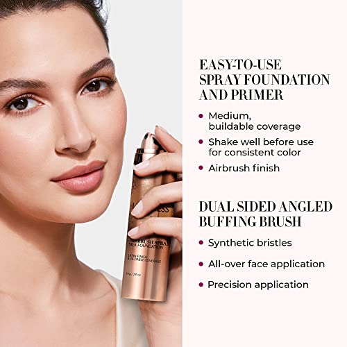 Medium Dark Foundation Starter Kit with Brush N2298
