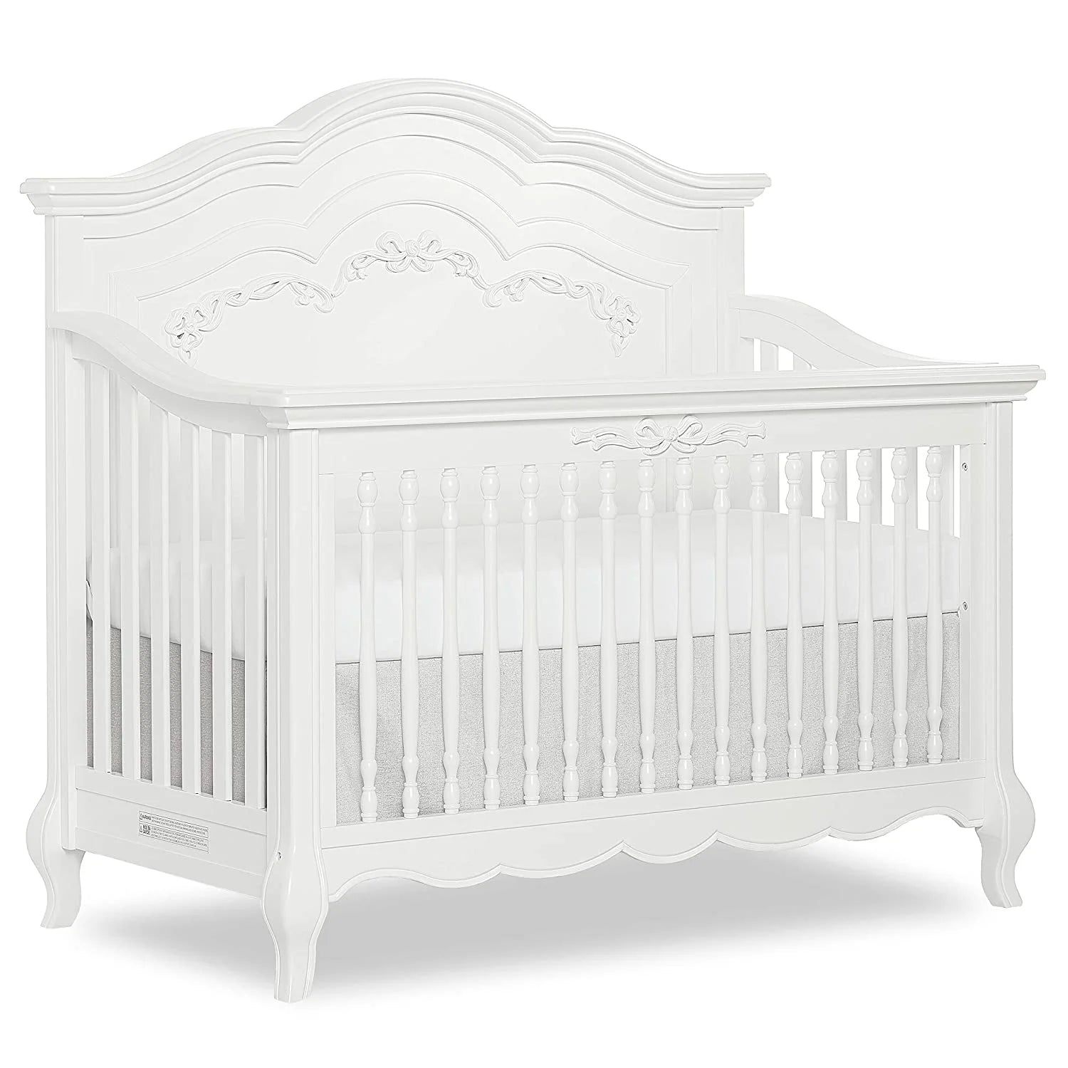 5-in-1 Convertible Crib in Frost X461111