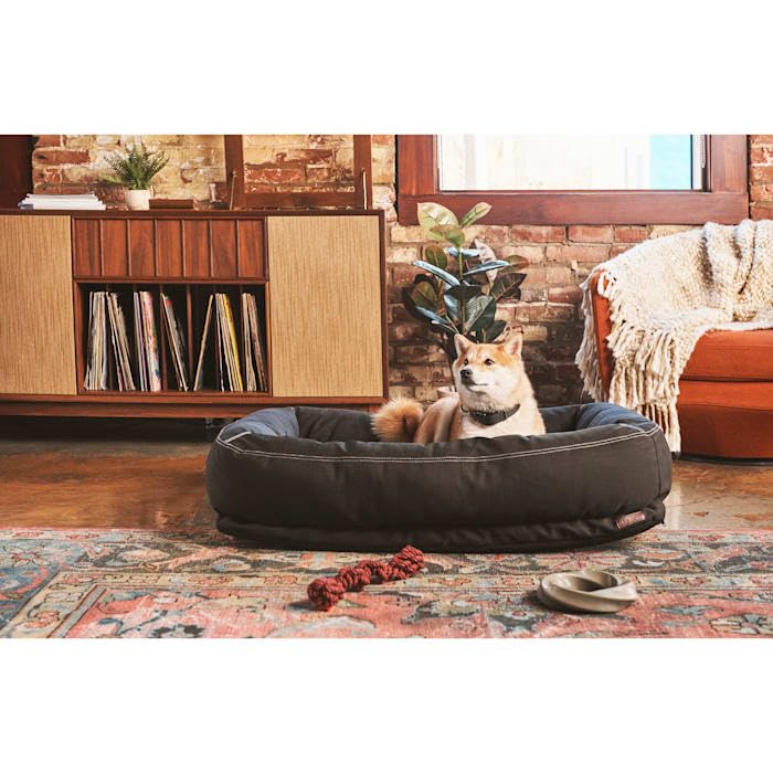 Black 40" L X 30" W Dog Bed F582666