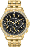 Gold-Tone Stainless Steel Eco-Drive Watch P733773