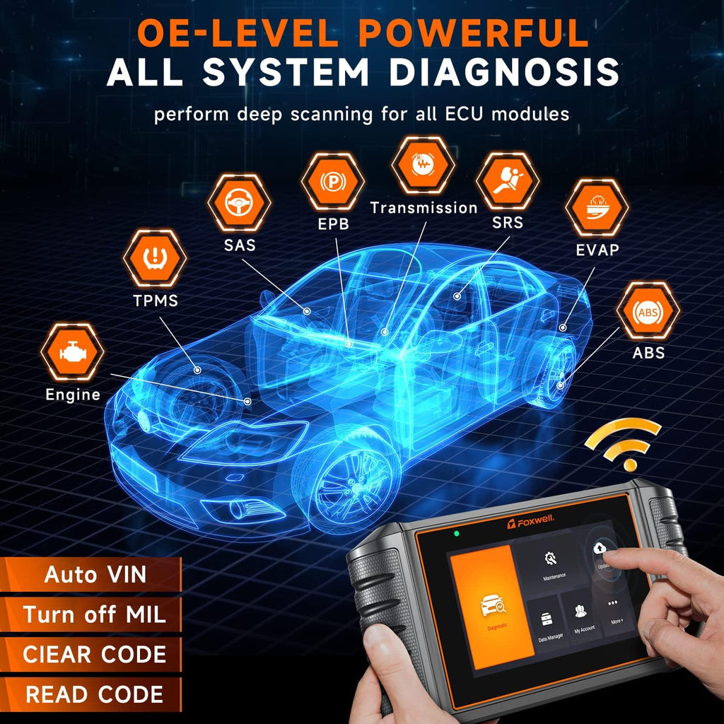 Automotive Scan Tool with 12+ Service Resets Q58628