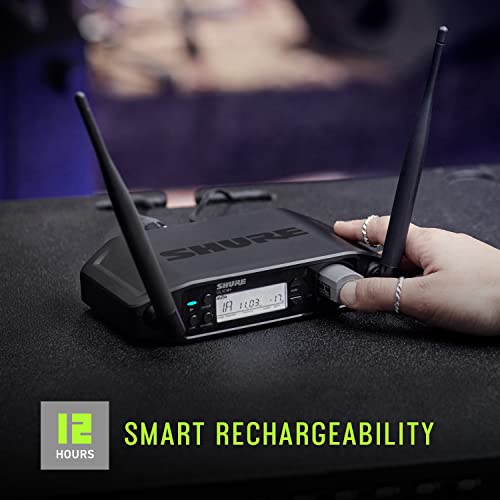 Dual Band Digital Wireless Microphone System with Handheld & Lavalier Mics L86965