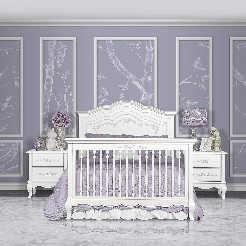 5-in-1 Convertible Crib in Frost X461111