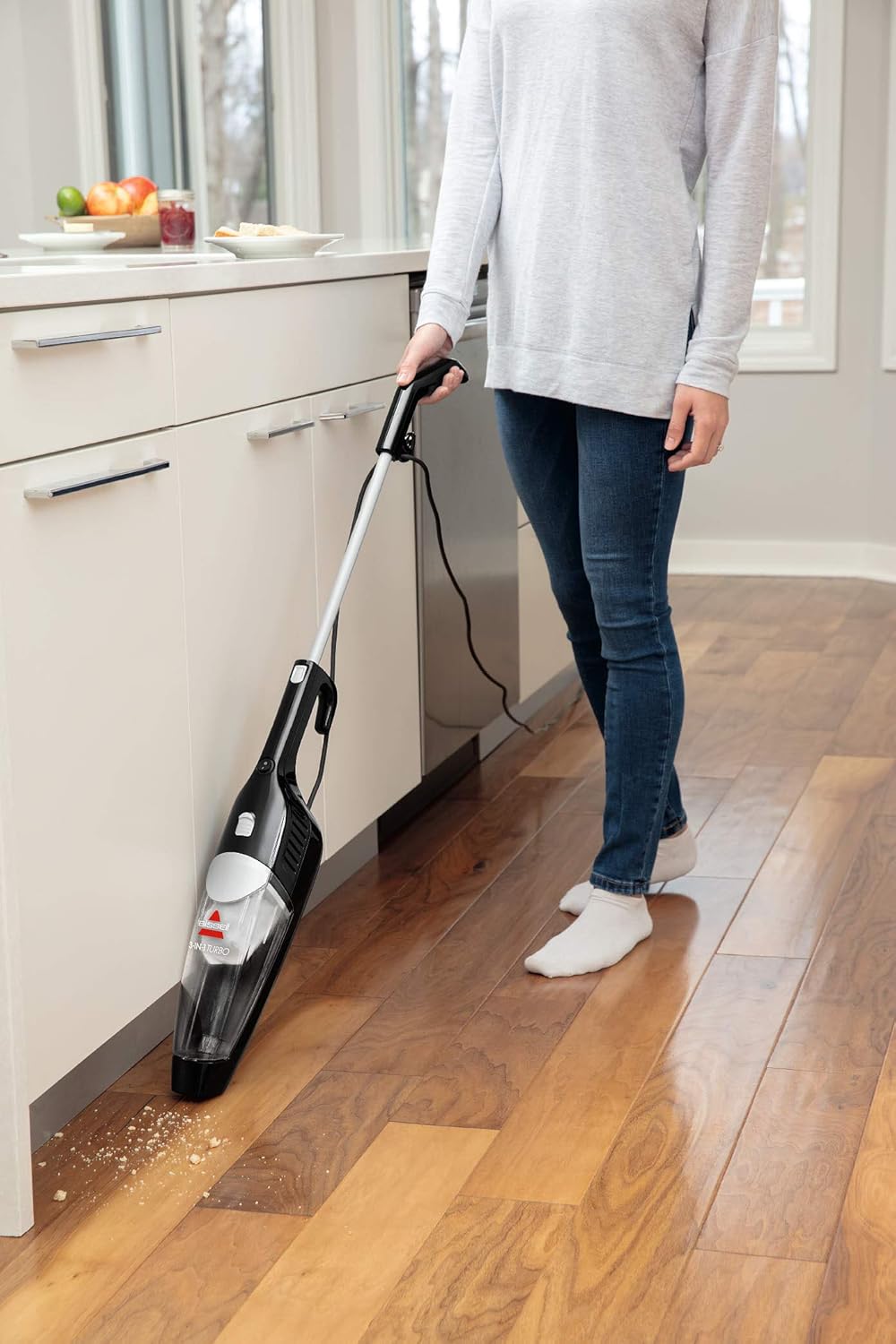 3-in-1 Lightweight Stick Vacuum Black P4402