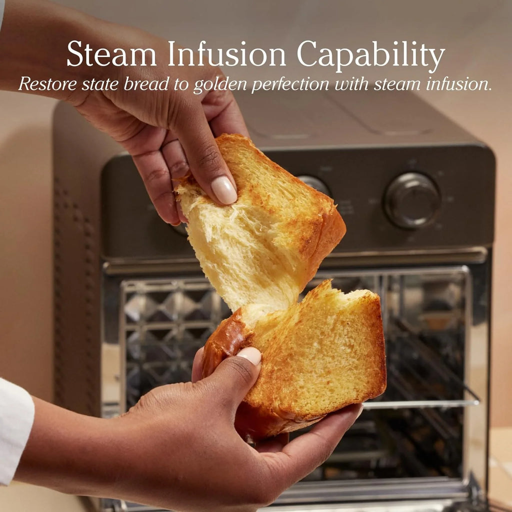 6-in-1 Air Fryer & Toaster Oven with Steam Infusion T802