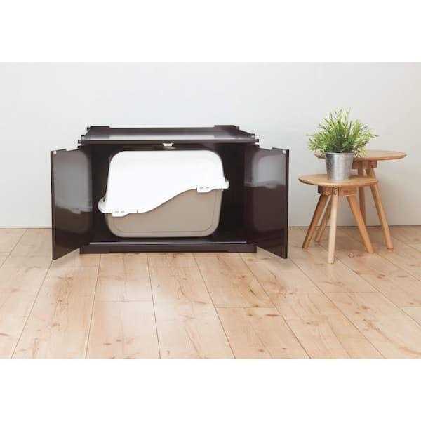 Wooden Pet House XL and Litter Box D8073