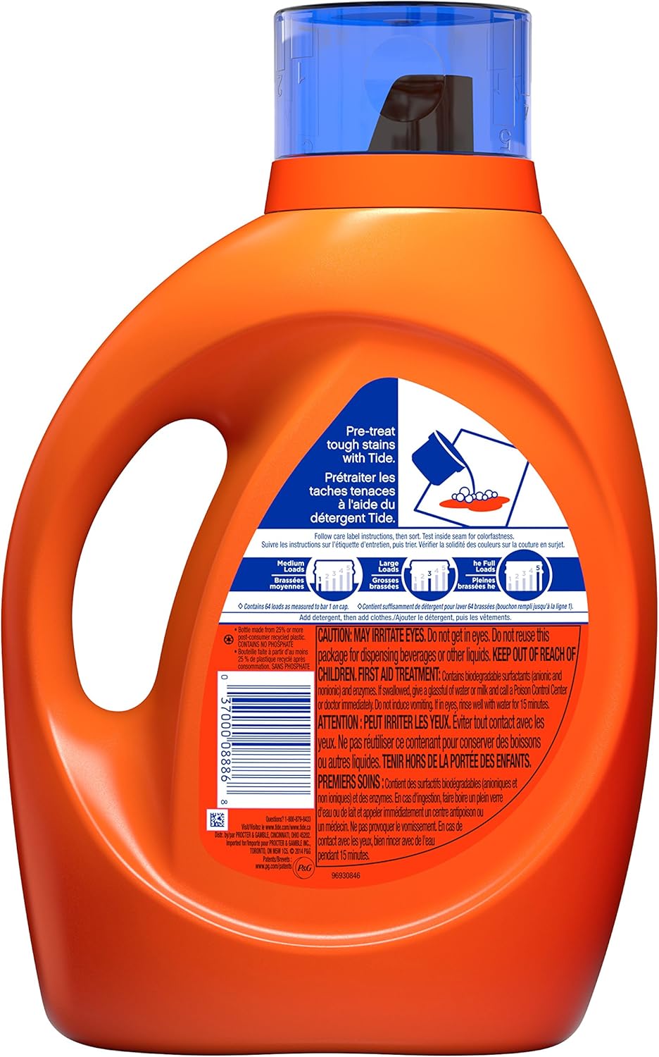 Original Liquid Laundry Detergent, 64 loads R3305