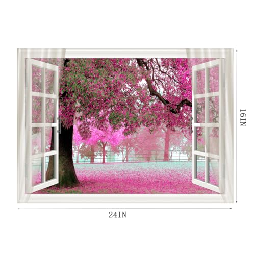 Faux Window Wall Decal, Set of 2 Sheets H400572