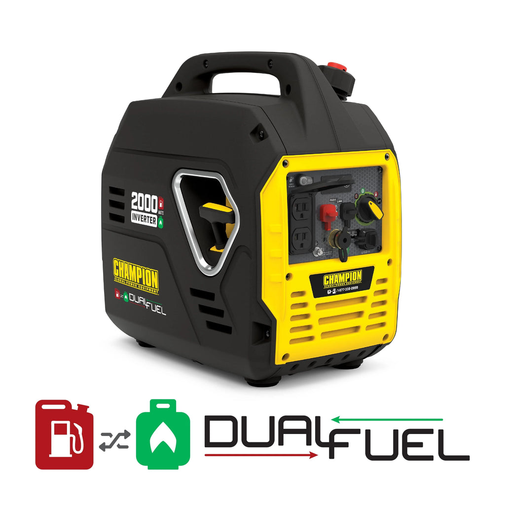 2000 Watt Dual Fuel Inverter Generator S26729