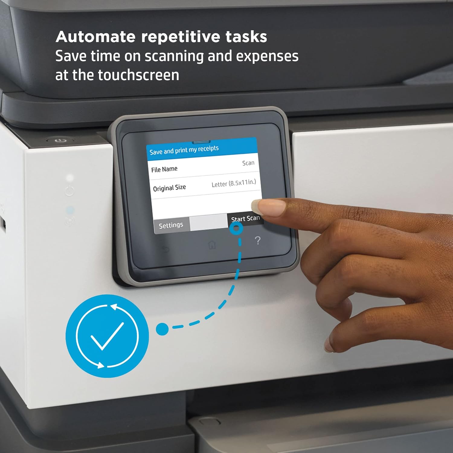 Wireless All-in-One Inkjet Color Printer, Auto 2-Sided, Print & Copy & Scan & Fax, 22ppm, 4800 x 1200dpi, 35-Sheet ADF, 2.7 Color Touchscreen Display S243